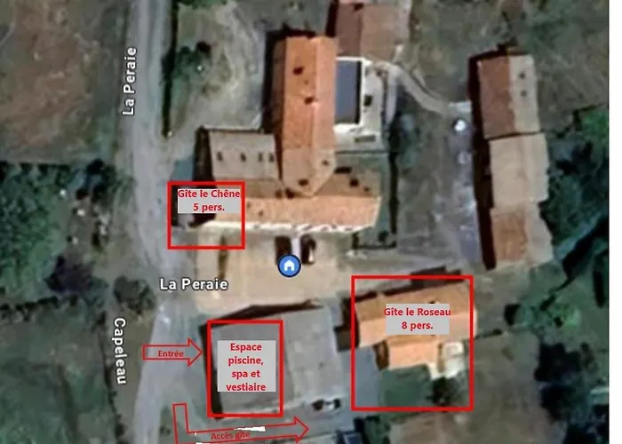 La Peraie - Le Chene Vakantiehuis Treize-Vents