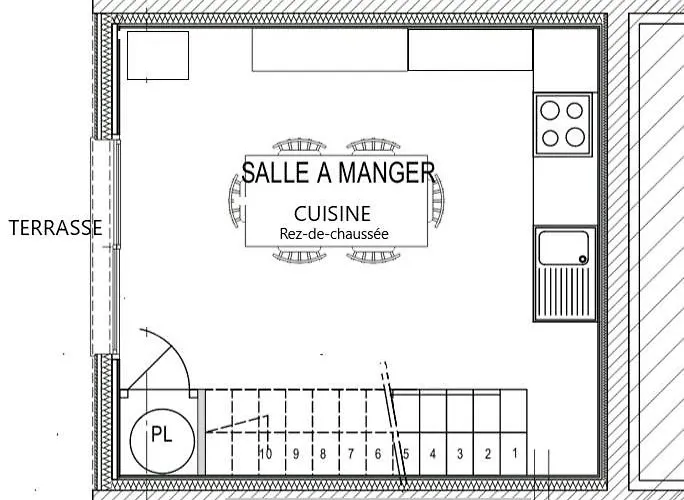 Vakantiehuis La Peraie - Le Chene Treize-Vents